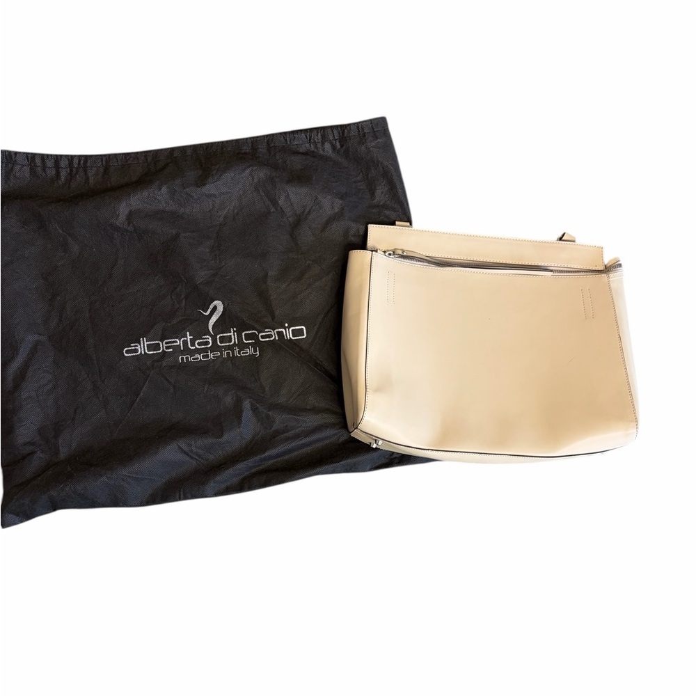 Alberta Di Canio Cream Tote Bag plus Duster bag‎ Cream